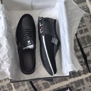 Elegant Black Slip-On Loafers